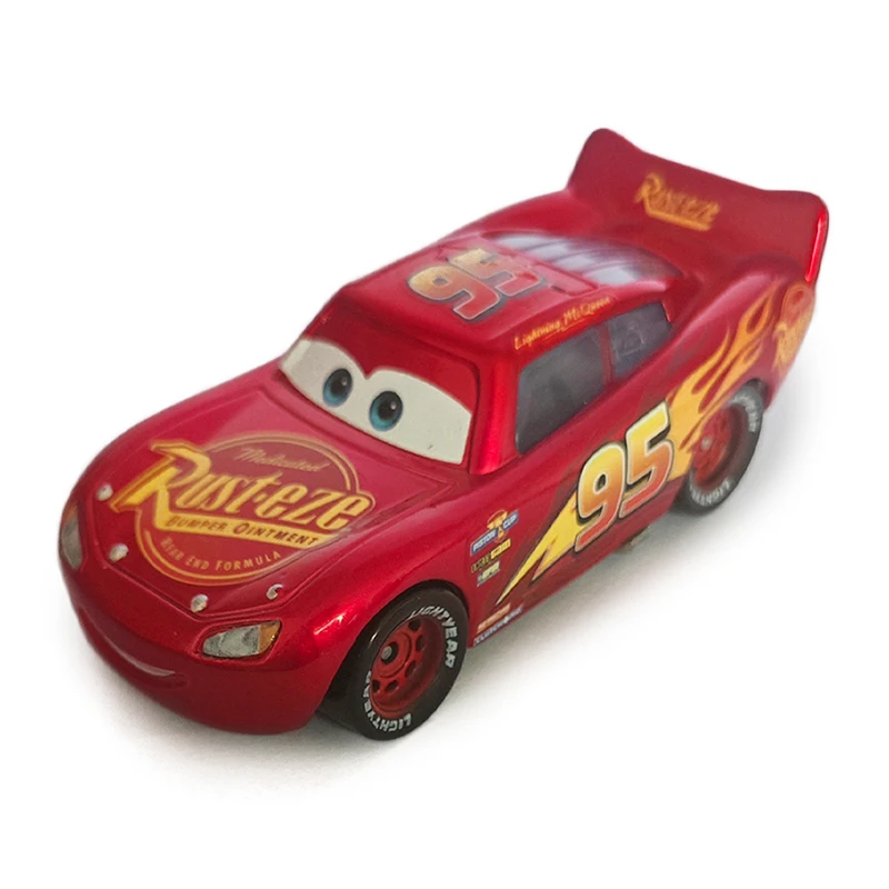 Pixar Cars 3 2 Metall-Druckguss-Spielzeugautos Lightning McQueen Jackson Mr. Destruction Harvester Bulldozer 1:55 Kinderspielzeugautos Geschenke
