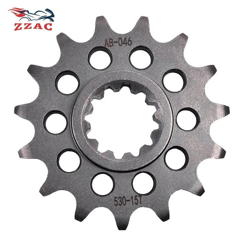 

530 Chain 15T 20CrMnTi Motorcycle Front Sprocket For HONDA CBR500 F CBR600 CBR600F 1987-1996 CBR600 SJR CBR600 F2/F3 1991-1996