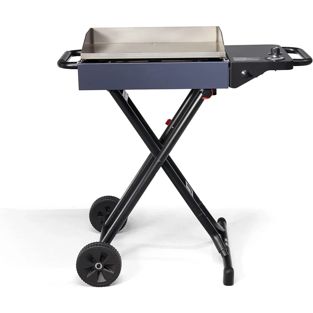 

19"/24" Propane Griddle with Instastart Ignition, Even Heat Distribution, Grease Tray & Optional Lid;for Camping & Tailgating