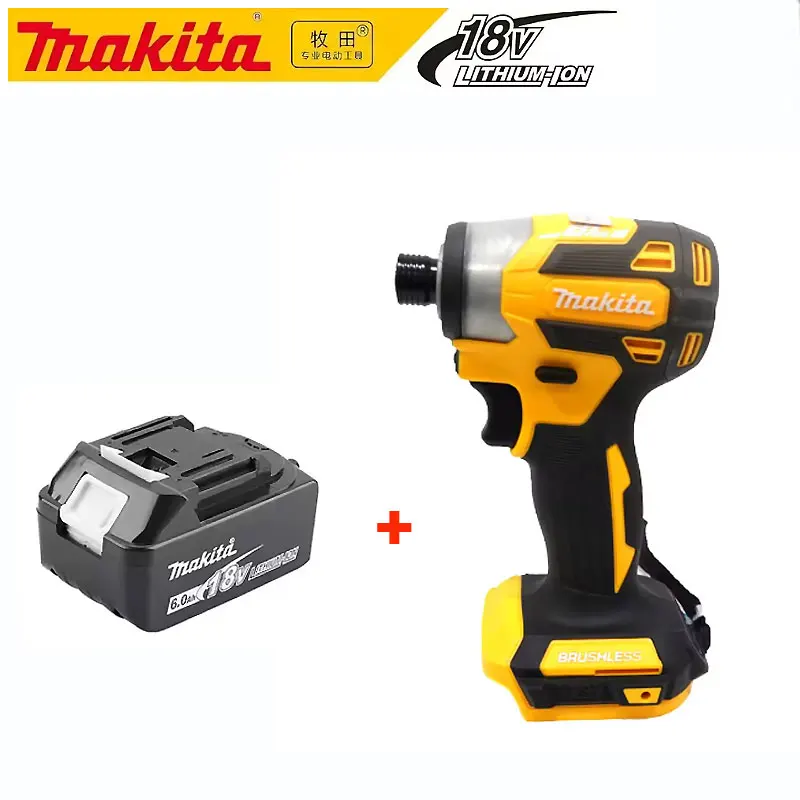 

⚒️⚙️Makita DTD173 18V Cordless Impact Driver180N.m Brushless Electric Drill Screwdriver LED Multifunction Household Tool