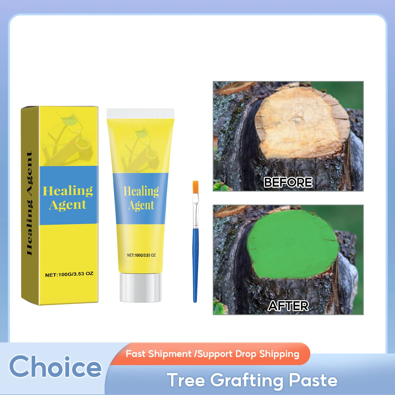 

Tree Wound Paste Plant Tree Wound Healing Bonsai Cut Grafting Tree Wound Dressing Bonsai Cut Sealant Plant Cutting Smear Agent