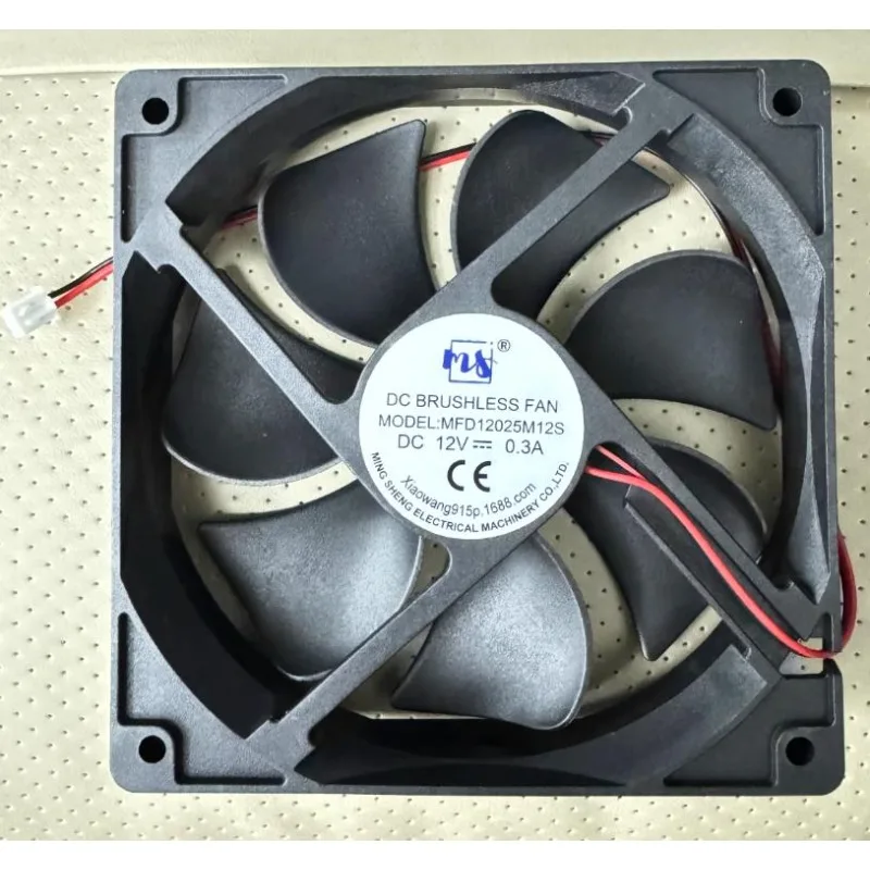NEW Cooler Fan for MFD12025M12S DC12V 0.3A 12CM Cooling Fan 120*120*25MM