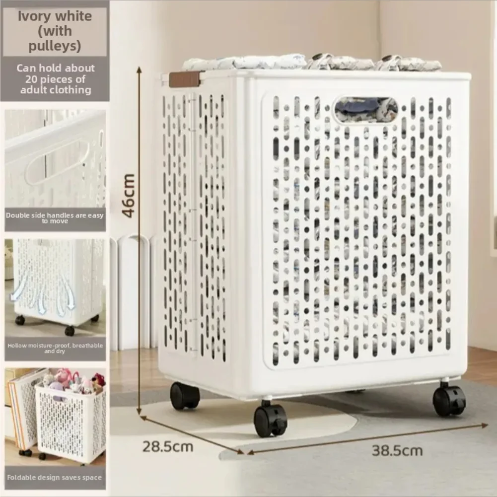 Dirty Basket Foldable Dirty Clothes Basket Dirty Clothes Storage Basket Laundry Basket Bathroom Toilet Clothes Artifact