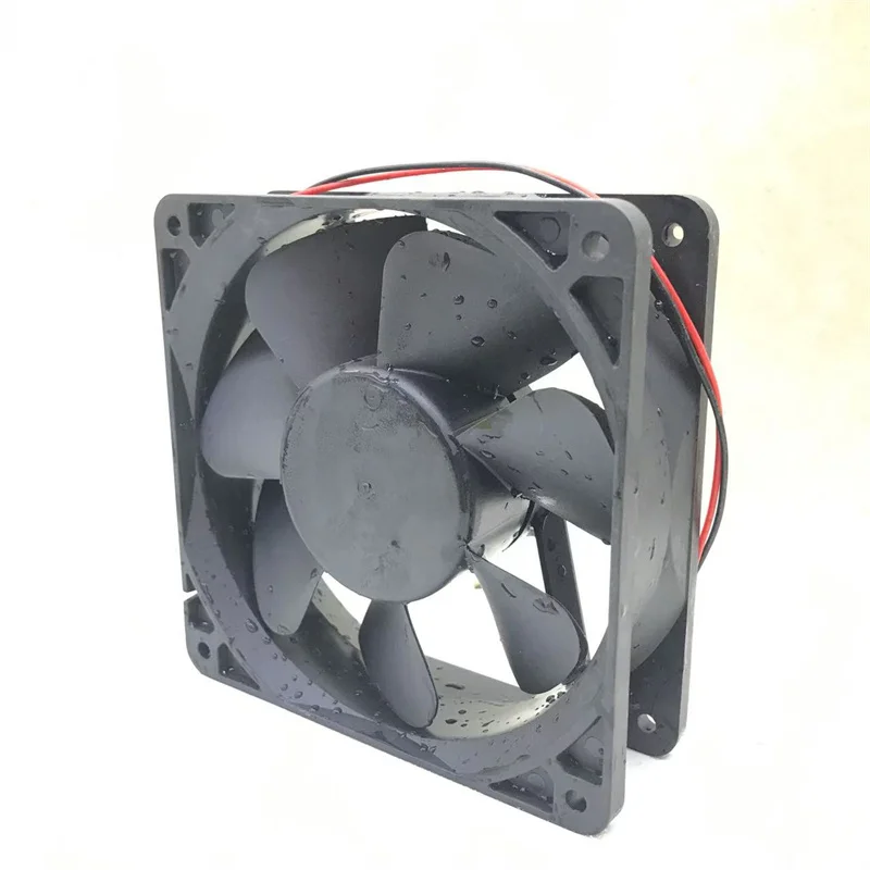 Ventilateur de refroidissement étanche IP68, 12cm, 120x120x38mm, 12V/24V/48V