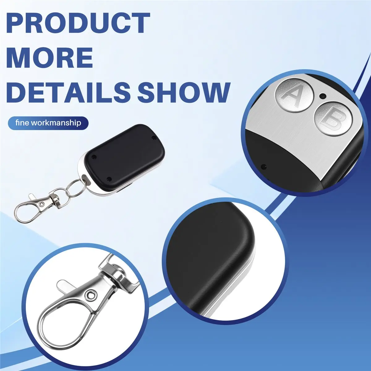 

A23G Portable Winch Remote Controller Replacement Plastic Wireless Remote Controller Remote Controller Receiver Parts