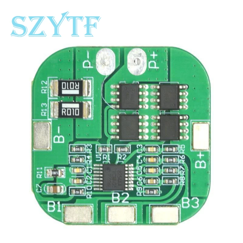 1-10pcs 4S 14.8V / 16.8V 20A Peak Li-ion BMS PCM Battery Protection Board Bms Pcm For Lithium LicoO2 Limn2O4 18650 Li Battery image 2