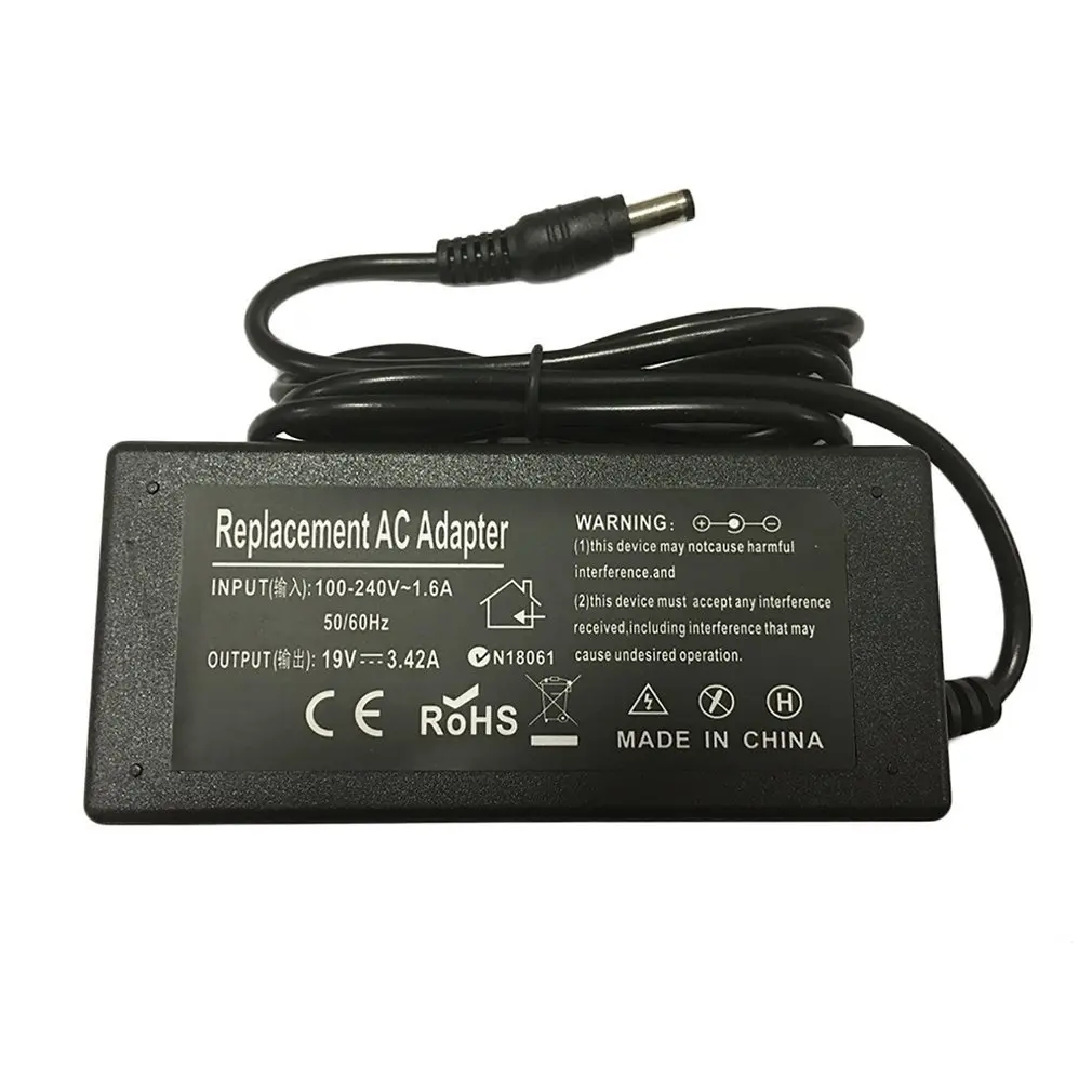 

Hot 19V 3.42A 65W Laptop Charger Power For Toshiba Adapter L500 L650 L670 L750D L850 Notebook Dropshipping Wholesale
