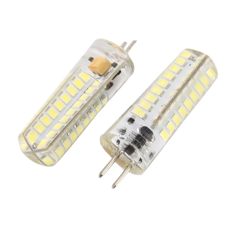 HOT SALE 2X 6.5W GY6.35 LED Bulbs 72 2835 SMD LED 320Lm 50W Halogen Lamps Equivalent Dimmable Pure White 6000K 360 Degree Beam A