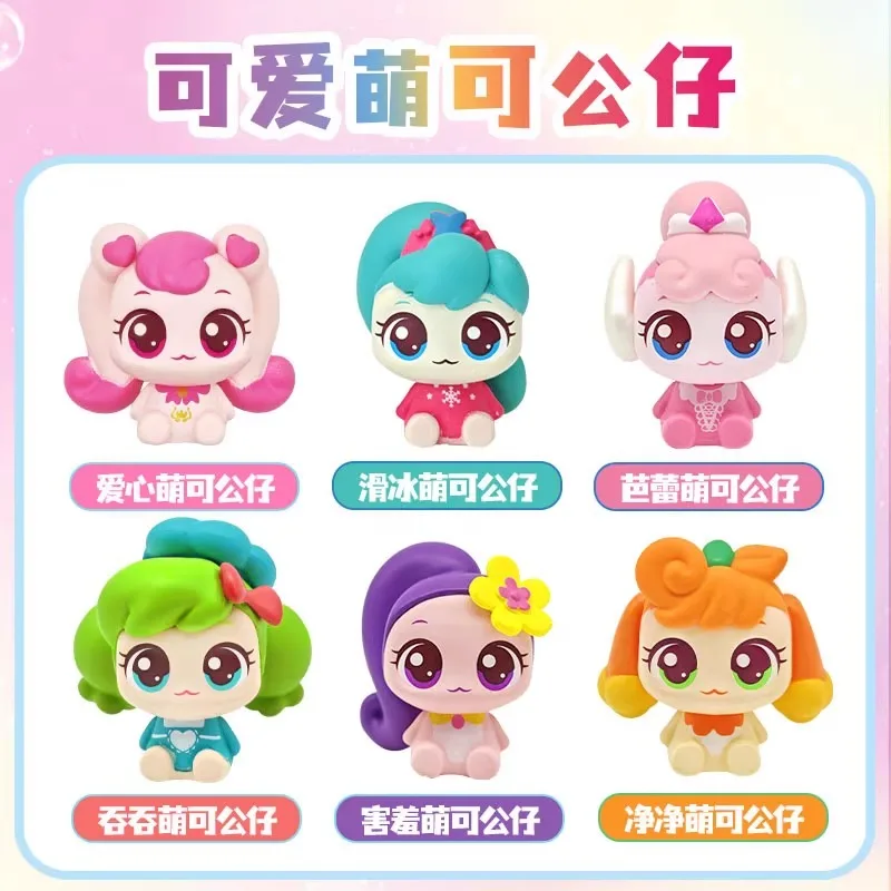 Op voorraad Echte vangst! Teenieping Magic Party Kleurrijke Collage Muziek Blind Box Liefde Prinses Meisje Montage Scène Ornament Geschenken