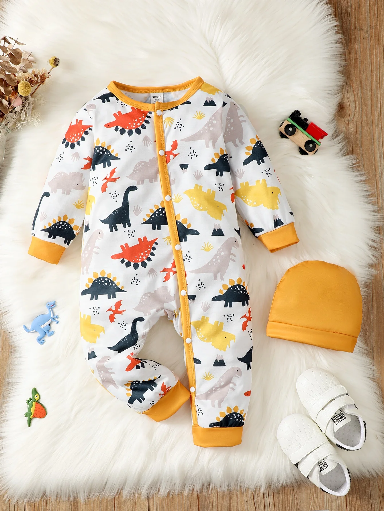 2022 New Baby Boys\' Bodysuit Cute Cartoon One Piece Combed Cotton Newborn Baby Clothes Long Sleeve Romper Toddler Boy Outfits