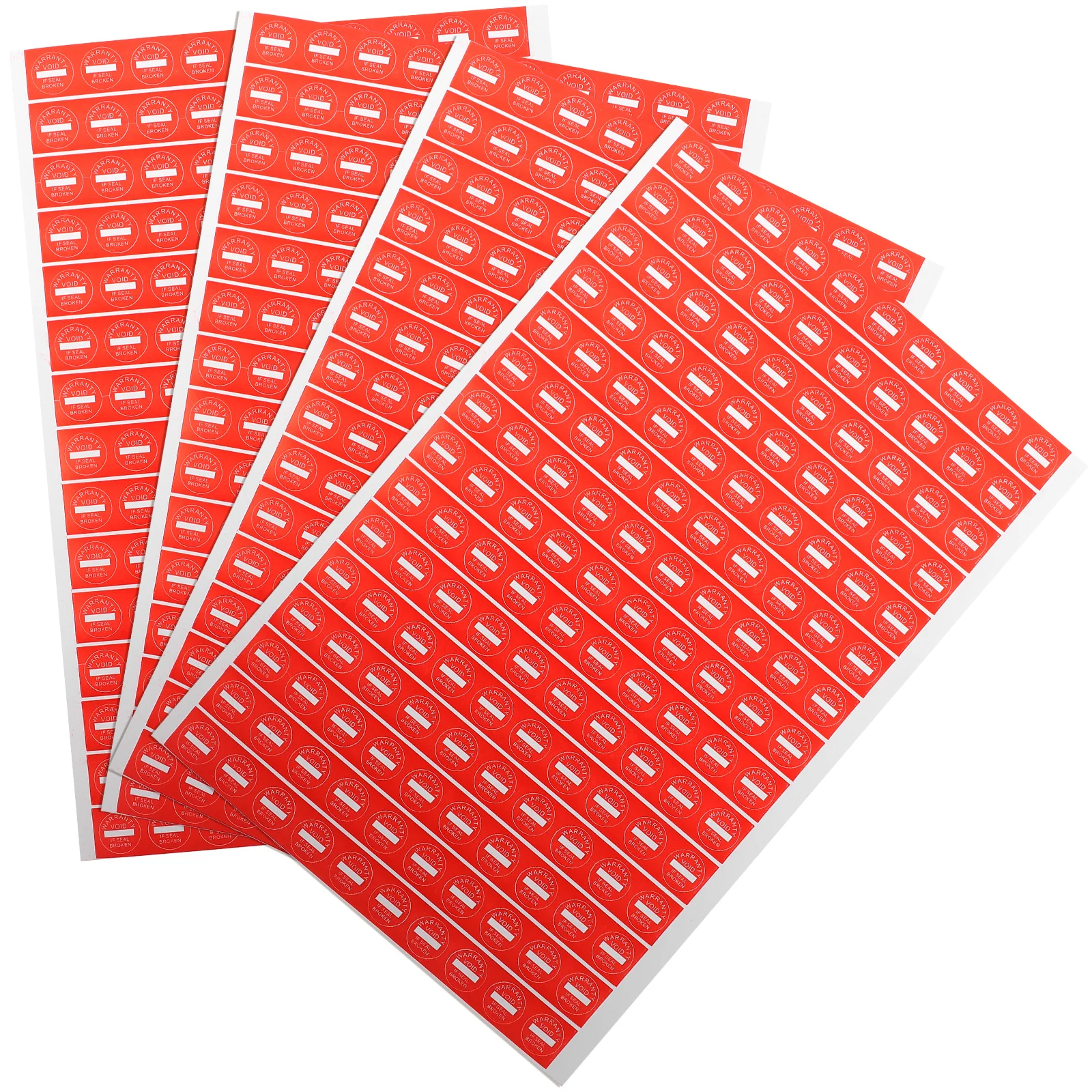 

1000Pcs Adhesive Warning Label Round Warranty Void Sticker If Seal Broken Caution Label If Seal Broken Warranty Void Sticker