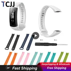 1~10PCS Strap For Huawei Honor 3 Smart Watch Replacement Bracelet Strap Band for Honor 3 Band With Repair Tool Adjustable