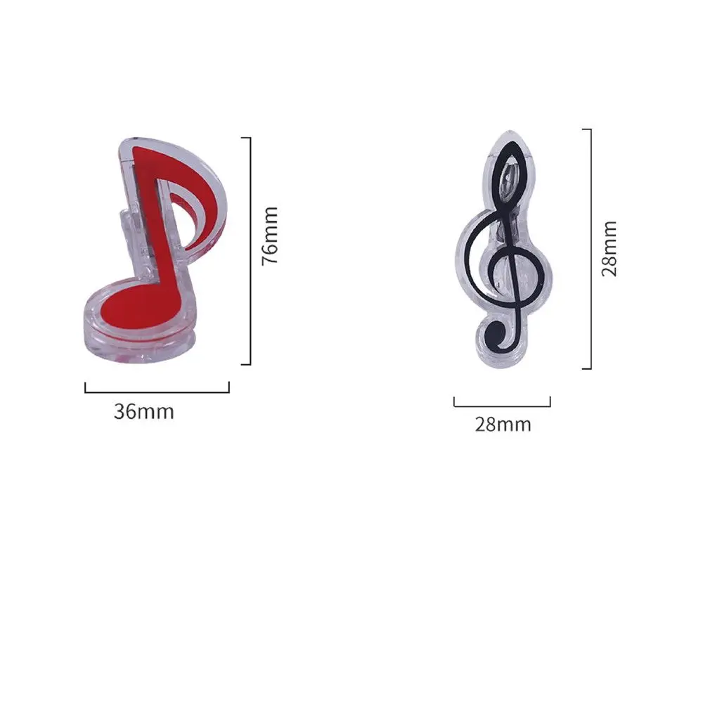 Kantoorbindbenodigdheden Brief Paperclip Plastic Muzieknoot Lentehouder Voor Boek Papier Vel Map voor Piano Supply