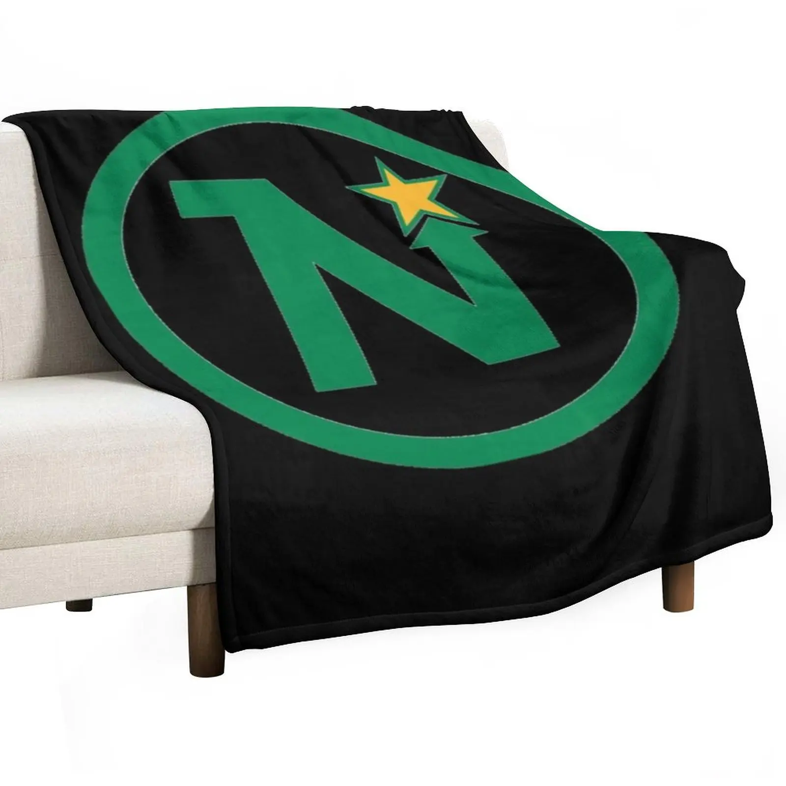 

Vintage defunct hockey team minnesota north stars Throw Blanket Warm Napping Blanket for Office Couch Bed