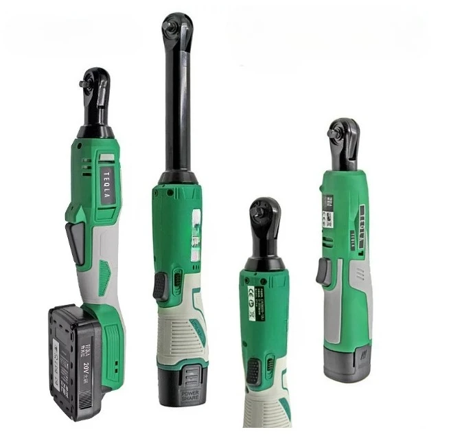 1/4 Inch Right Angle Electric Ratchet Wrench, 90 Degree Elbow Lithium Battery Power Tool, Fast Rotating Angle Drill Adapter
