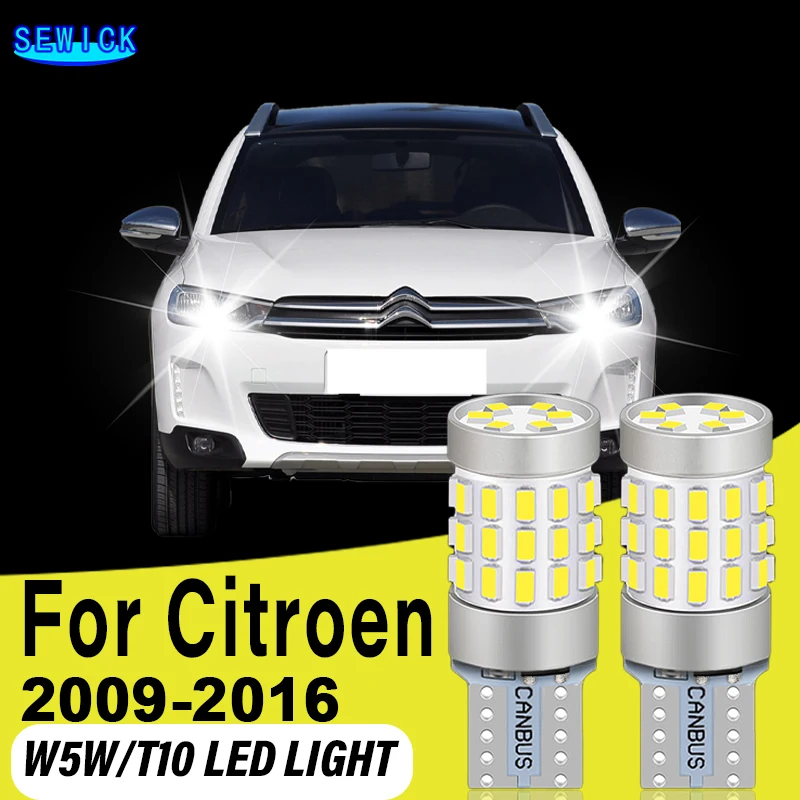 

2Pcs Led Parking Light For Citroen C3 Picasso 2009 2010 2011 2012 2013 2014 2015 2016 Accessories Clearance Lamp