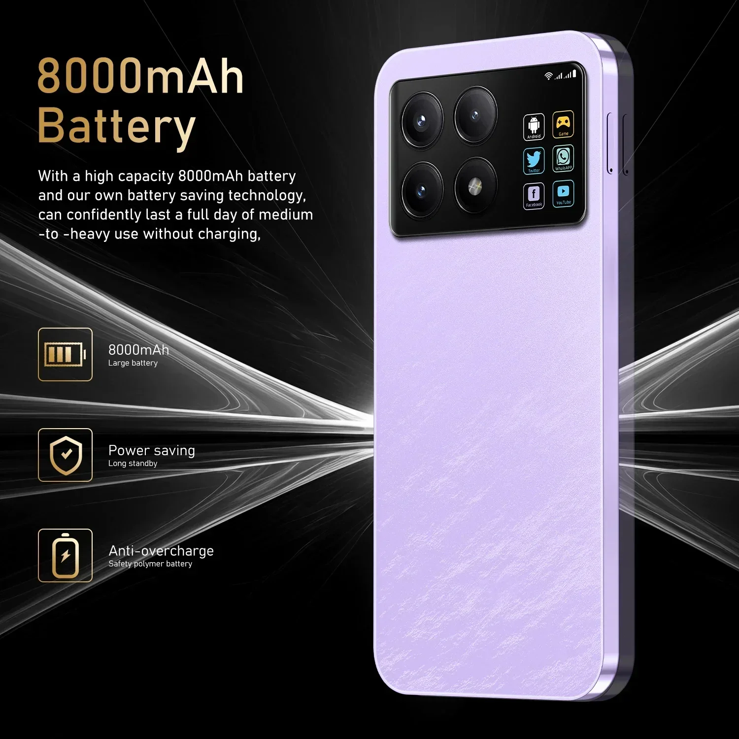 الهاتف الذكي الأصلي Pooc F6 Pro الإصدار العالمي 16GB + 1 تيرا بايت 4G/5G ثنائي الشريحة Xioami الهاتف المحمول أندرويد غير مقفلة الهاتف المحمول الخلوي