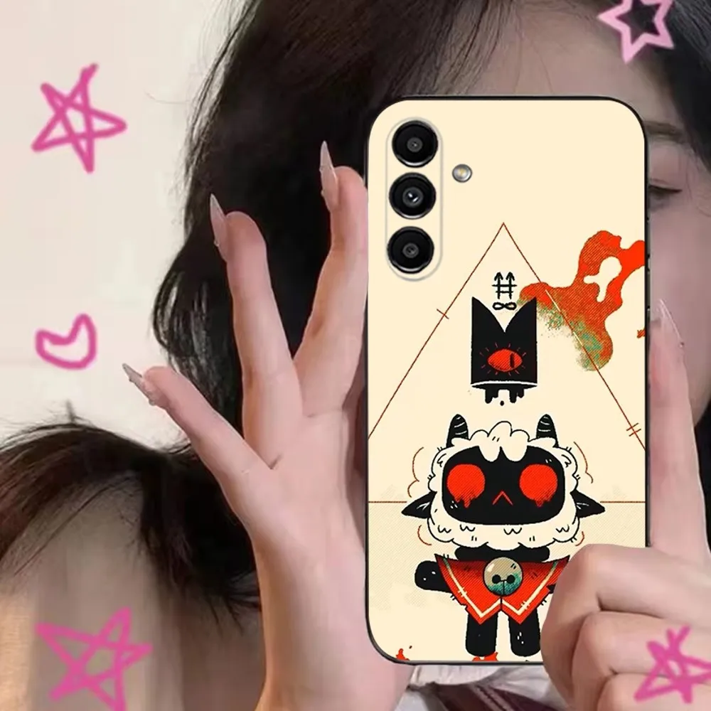 Cult Of The L-Lamb Game Phone Case For Samsung S24,S21,S22,S23,S30,Ultra,S20,Plus,Fe,Lite,Note,10,9,5G Black Soft Cover - Image 5
