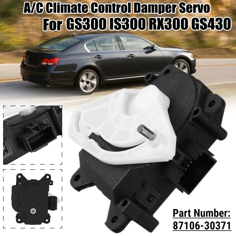 

87106-30371 Car A/C Climate Control Damper Servo For LEXUS GS300 IS300 RX300 GS430 063700-7470