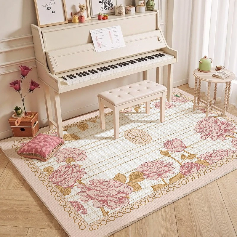 

Piano carpet special sound insulation non-slip mat girl powder silent noise reduction floor mat household drum set shock