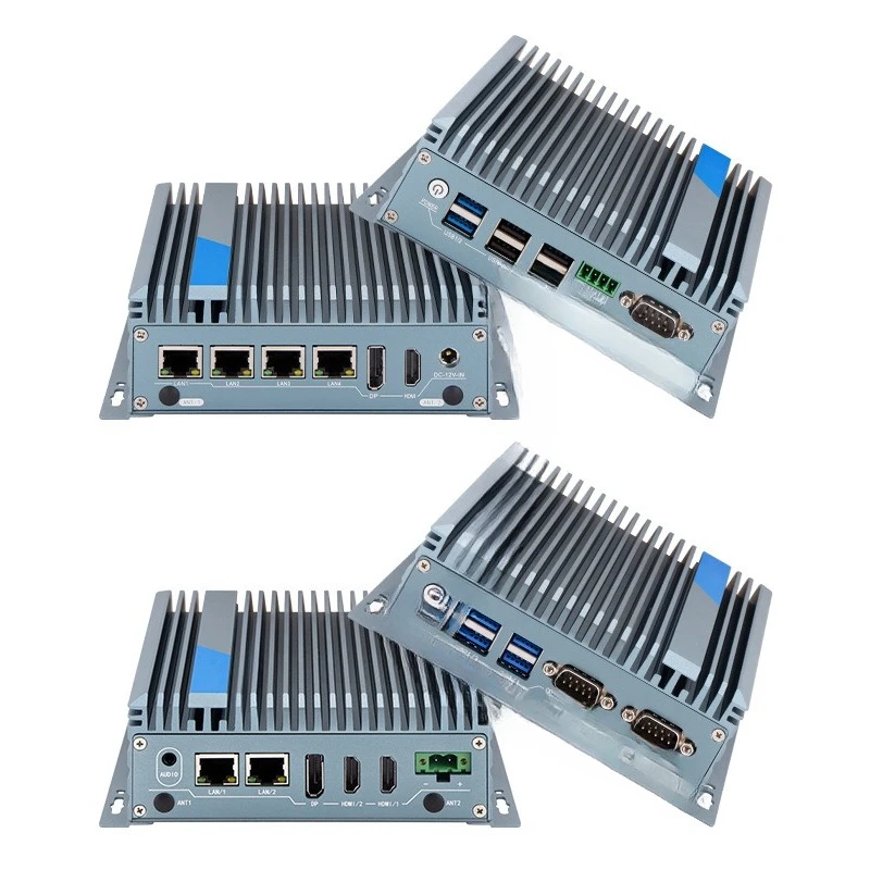 Mini industrial host embedded micro industrial computer low power consumption mini industrial computer