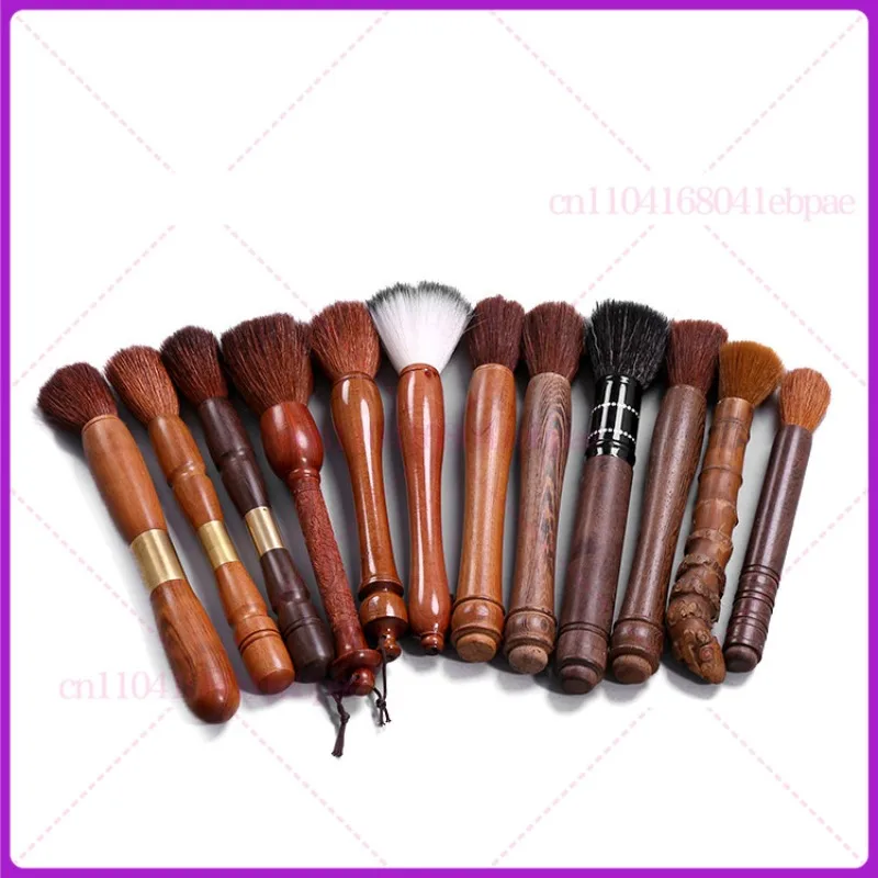 

Чайная кисть, ручка-чайник, черное дерево, палисандр, поднос для чая, аксессуары для чайной церемонии