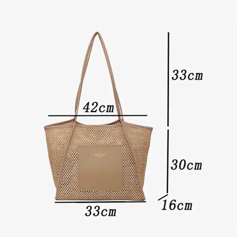 Beach Large Capacity Fashion New Simple One Shoulder Handheld Tote Bag