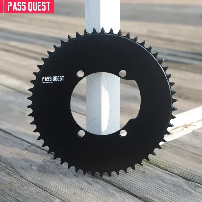 Pass Quest 110 BCD Chainring 110bcd dish 54 54T road bike chainwheel for Shimano 105 R7000 R8000 R9100 single speed chain ring