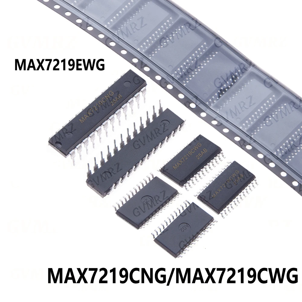 5PCS DIP24 MAX7219 MAX7219CWG MAX7219EWG SOP24 MAX7219 MAX7219CNG DIP DIP24