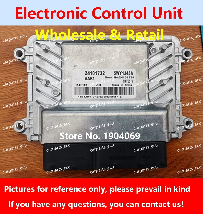 

ECU Chevrolet Cruze Epica Car Engine Computer Board Electronic Control Unit For car 24101732 5WY1J44A/25184173/25186182 5WY1J19B