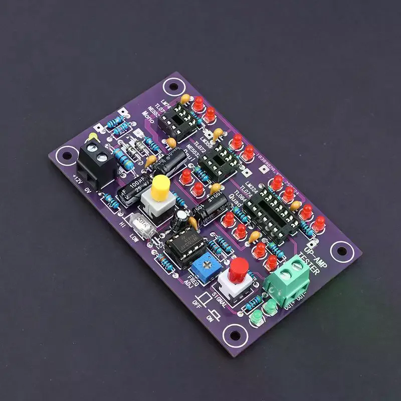 T2 Operational Amplifier OP AMP Tester Single/Dual/Quad Operational Amplifier High Speed Low Speed Differentiation Module Board