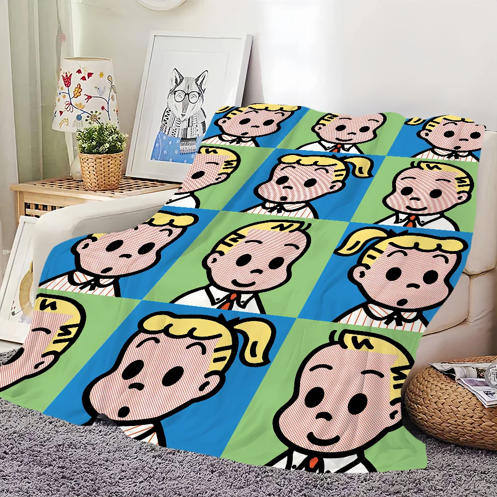 Osamu Blanket For Soft Throw Art Blanket for Picnic Bed Goods Sofa Home Bedroom Cozy Warm Cute Comfortable