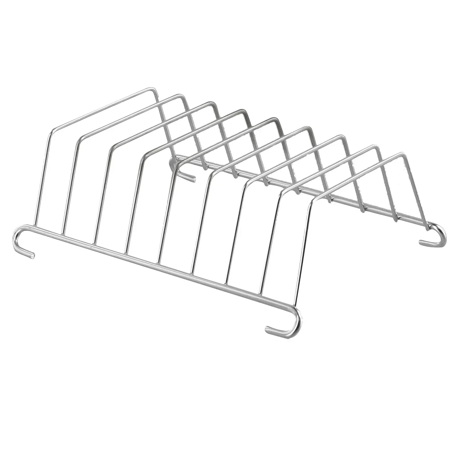 Stainless Steel Toasted Bread Rack Restaurant Home Bread Holder 8 Slices Food Tool Display Restaurant Chen Accessories