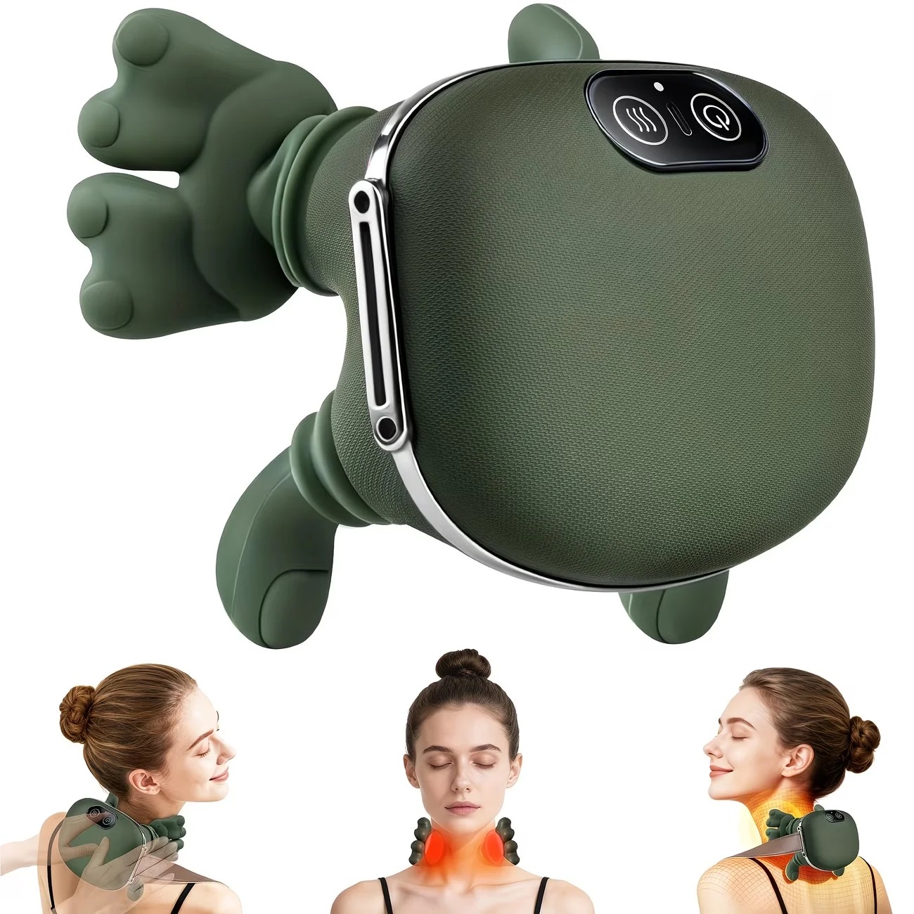 Masajeador profesional para amasar y masajear el cuello, la espalda, los hombros y las piernas. |   para el hogar y la oficina |   Regalo Ideal para Amigos y Familiares