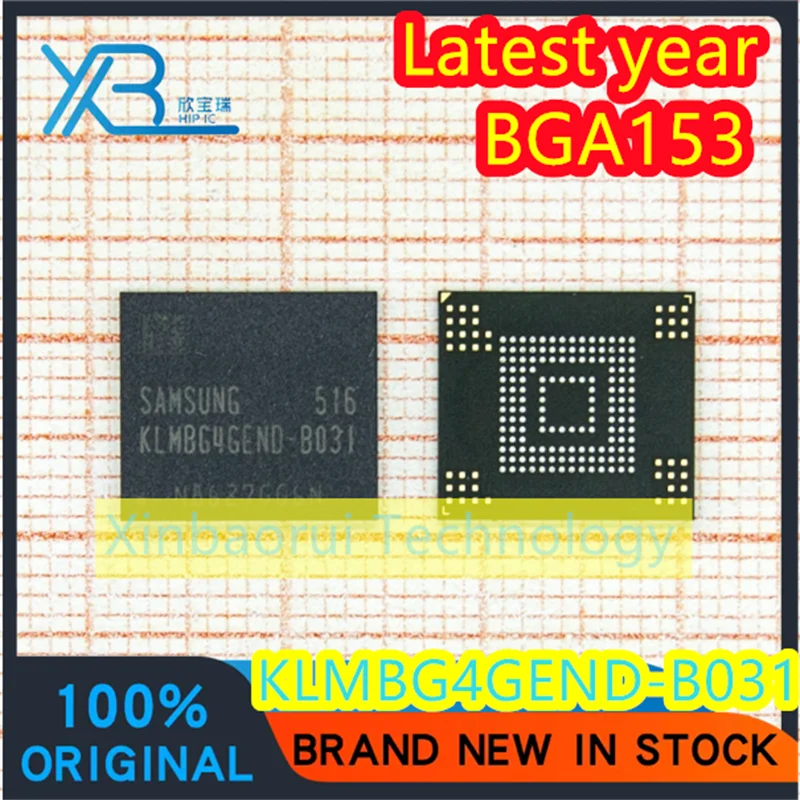 (1/15pieces) KLMBG4GEND-B031 BGA153 memory IC font 32G EMMC chip 100% brand new authentic good quality original