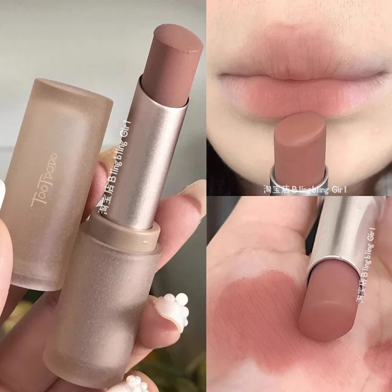 Velvet Matte Lipstick Nude Shades Collection Long Lasting Transfer Proof Creamy Lip Color for Women Girl Luxury Makeup Essential