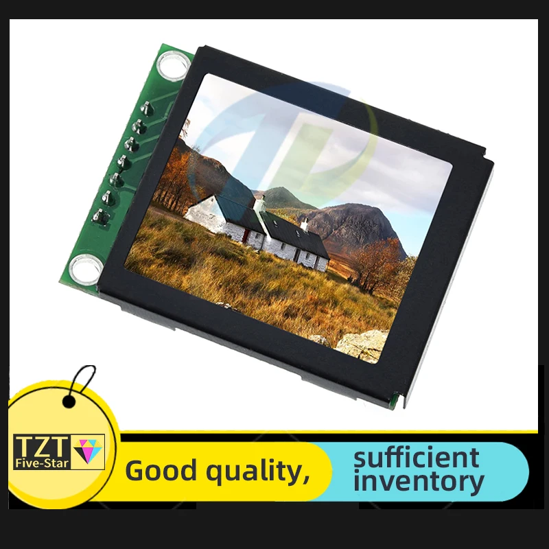 Полноцветный OLED-экран GREATZT 1,5 дюйма, модуль ЖК-дисплея со светодиодной подсветкой, интерфейс последовательного порта SPI 128x128 с контроллером SSD1351