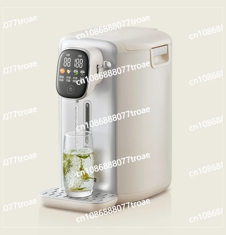 Thermostatic electric water bottle, household smart water bottle