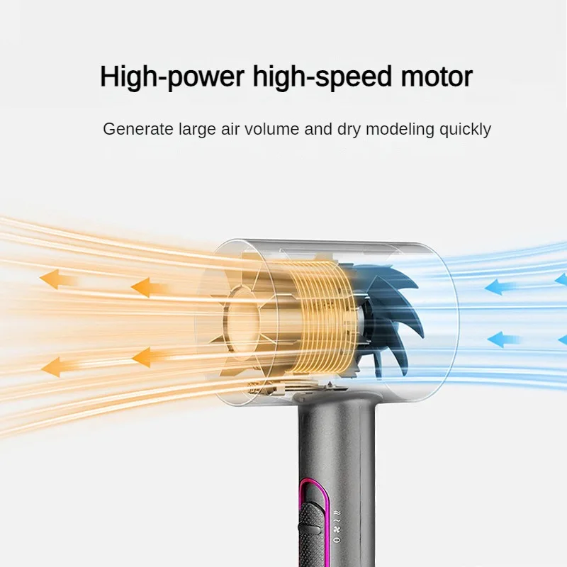 Electric Hairdryer Professional 110-220V Three Modes Temperature Control Protection Hot And Cold Wind 1800W Hair Dryer Home