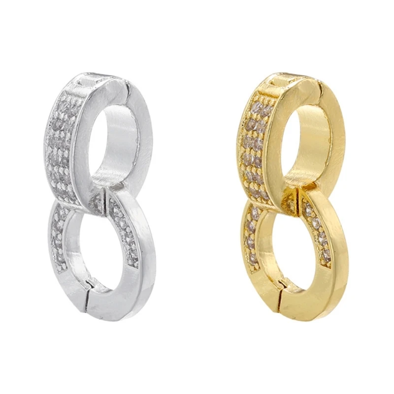 Luxurious Connector Clasp Jewelry Findings Versatile Clasp Head Jewelry Clasps for Fashionistas and Jewelry Designers