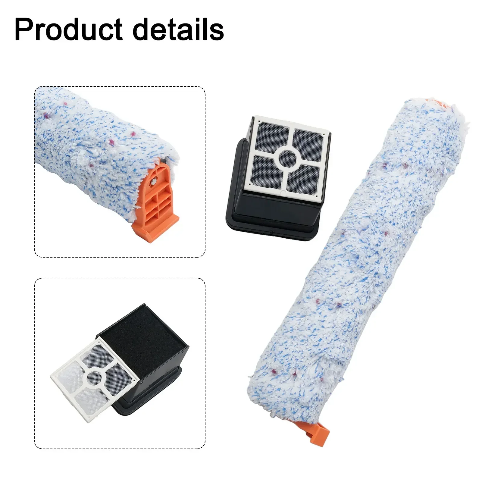 Brush Filters For ILIFE For W90 Cordless Wireless Dry Cleaning Smart Washing Household Supplies Cleaning Vacuum Parts In Stock