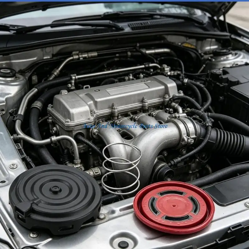 P9FD Engine Oil Divider Cap For 3 0T Mechanically Pressurized Motor Fixes Uneven Idle Issues