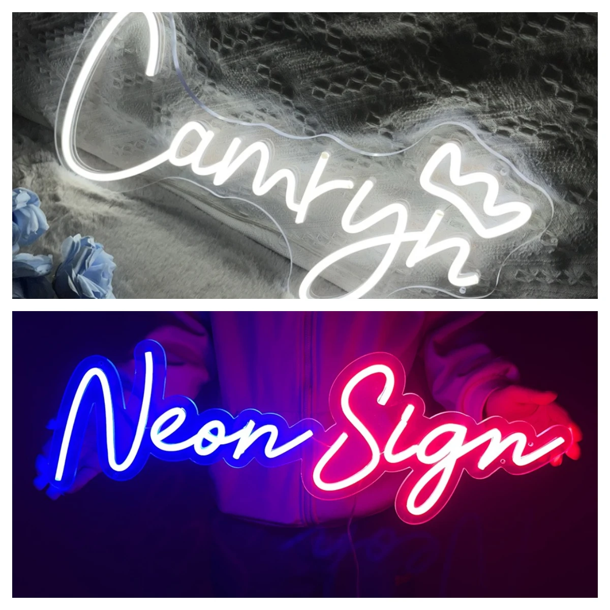 

Custom Neon Sign Personalised Neon Lighting Custom Led Light Bedroom Home Bar Wall Name Decor Wedding Sign Neon Decorations