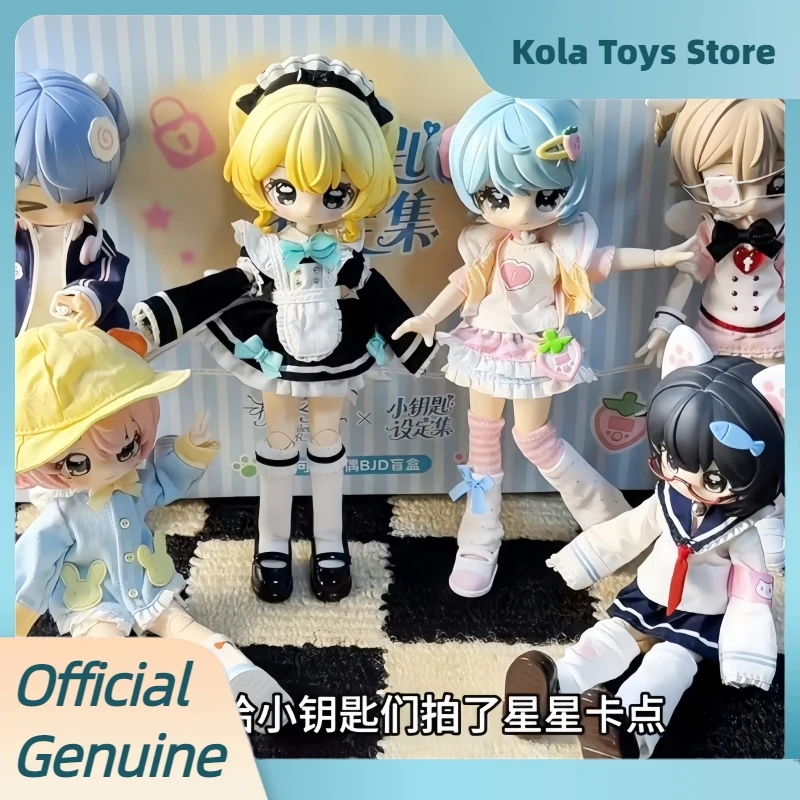 

Подлинная коллекция ключей Bjd слепая коробка 12-точечная фигурка модные коллекционные украшения игрушки Kawai шарнирные подвижные куклы подарок