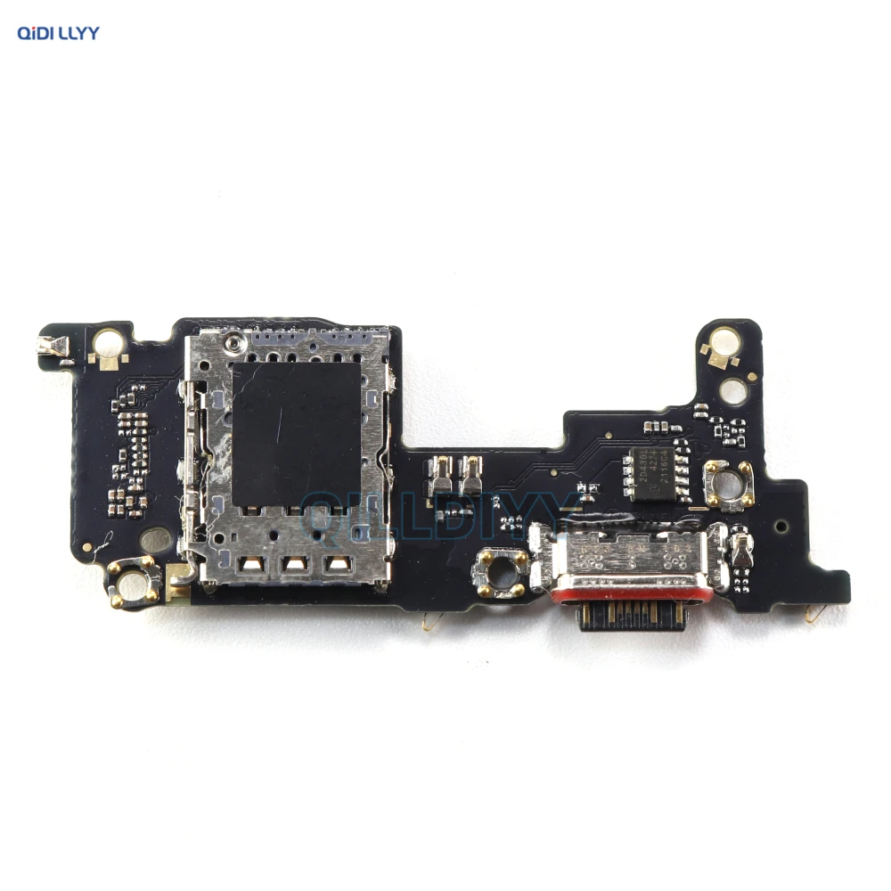 USB Charger Charging Board For Xiaomi Mi 12T Pro Mi12T 12TPro Connector Plug Port Dock Flex Cable With Microphone Repair Parts