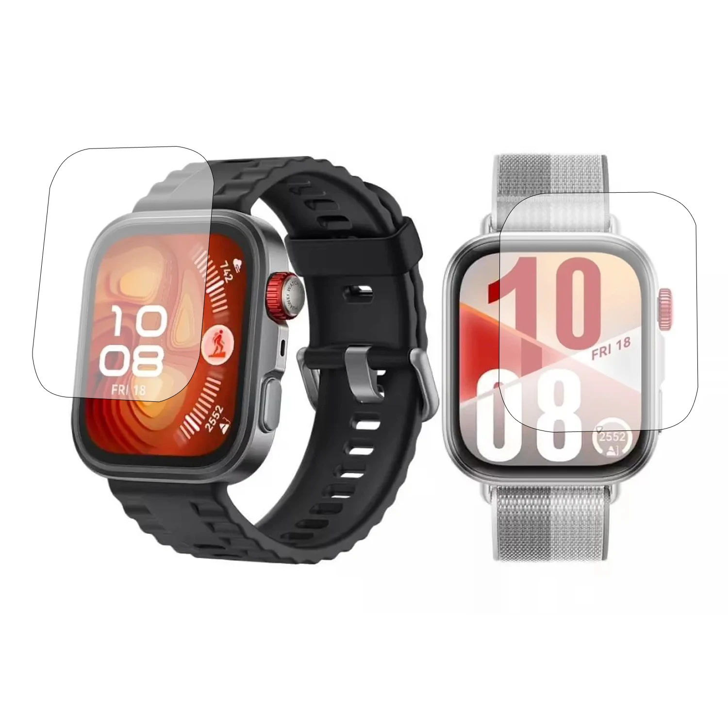 

5pcs TPU Soft Smartwatch Clear Hydrogel Protective Film Cover For Huawei Watch Fit 4 Pro/Fit4 Screen Protector Smart Accessories
