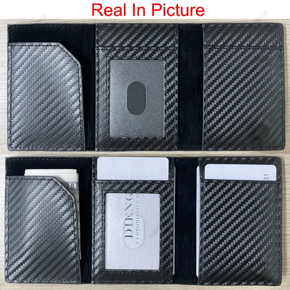 RFID-Geldbörse, Kreditkartenhalter, luxuriöser Business-ID-Kartenhalter, schlanke Pop-Up-Metall-Geldbörse, minimalistische Geldbörse, Smart-Geldtasche mit Reißverschluss – Detail 9
