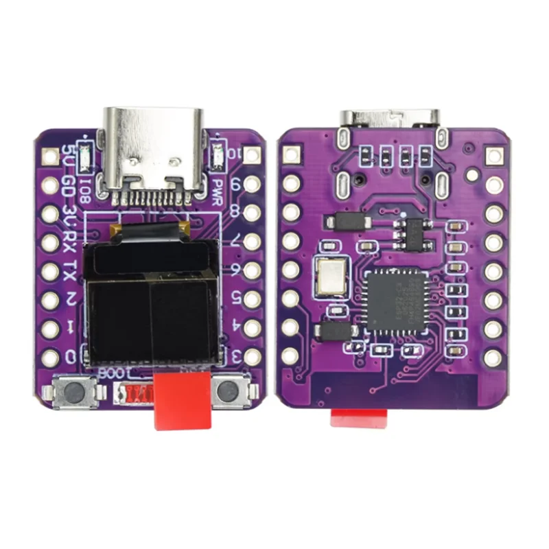 ESP32-C3 OLED development board with 0.42 inch OLED module ceramic antenna wifi Bluetooth ESP32 supermini development board
