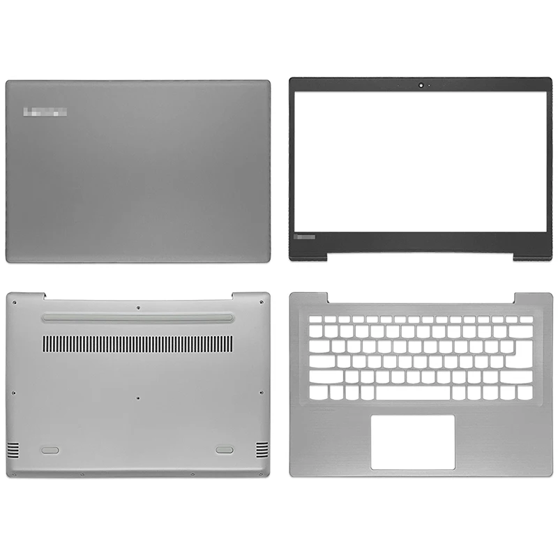 

Новый чехол для ноутбука Lenovo Ideapad 320S-14 320S-14ISK 320S-14IKB, верхняя крышка ЖК-дисплея, передняя панель, Упор для рук, нижняя крышка, серебристо-серый