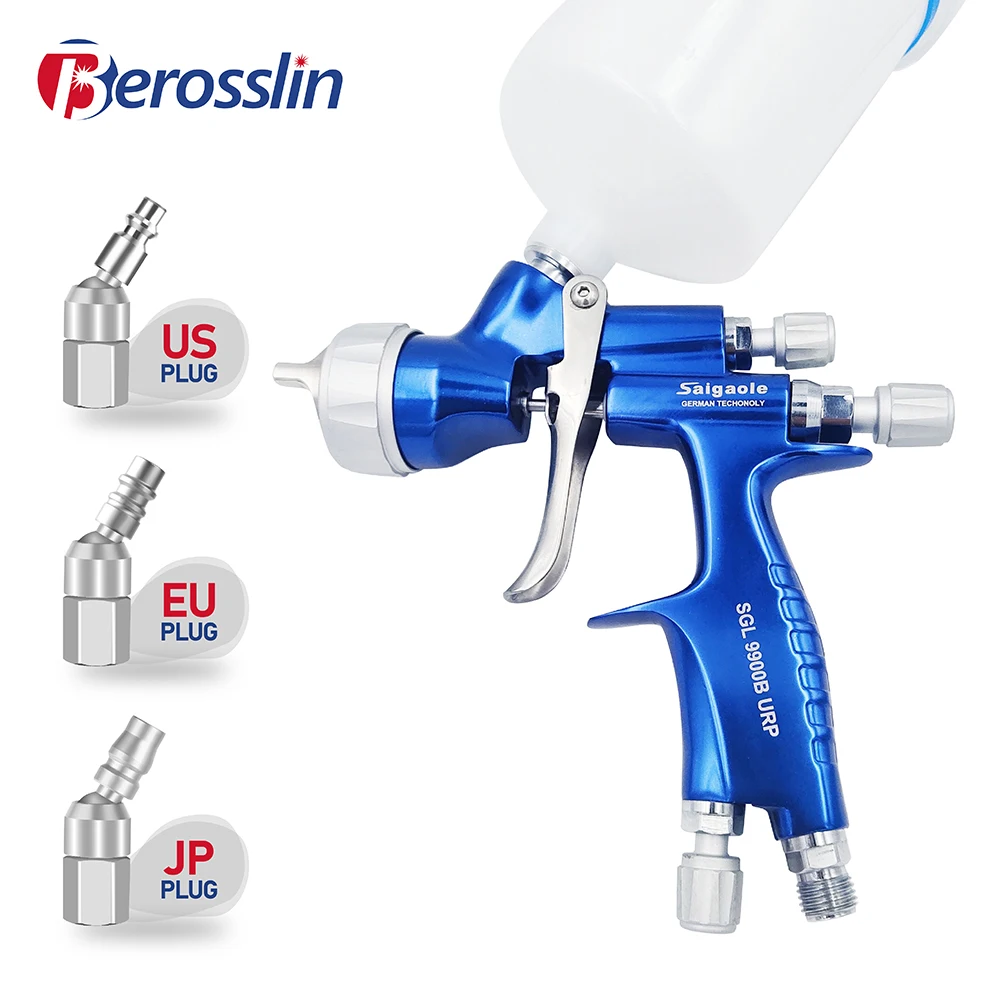 

1.3mm Automotive Finish Paint Spray Gun HVLP High Atomization Sheet Metal Paint Waterborne Paint Varnish Pneumatic Airbrush